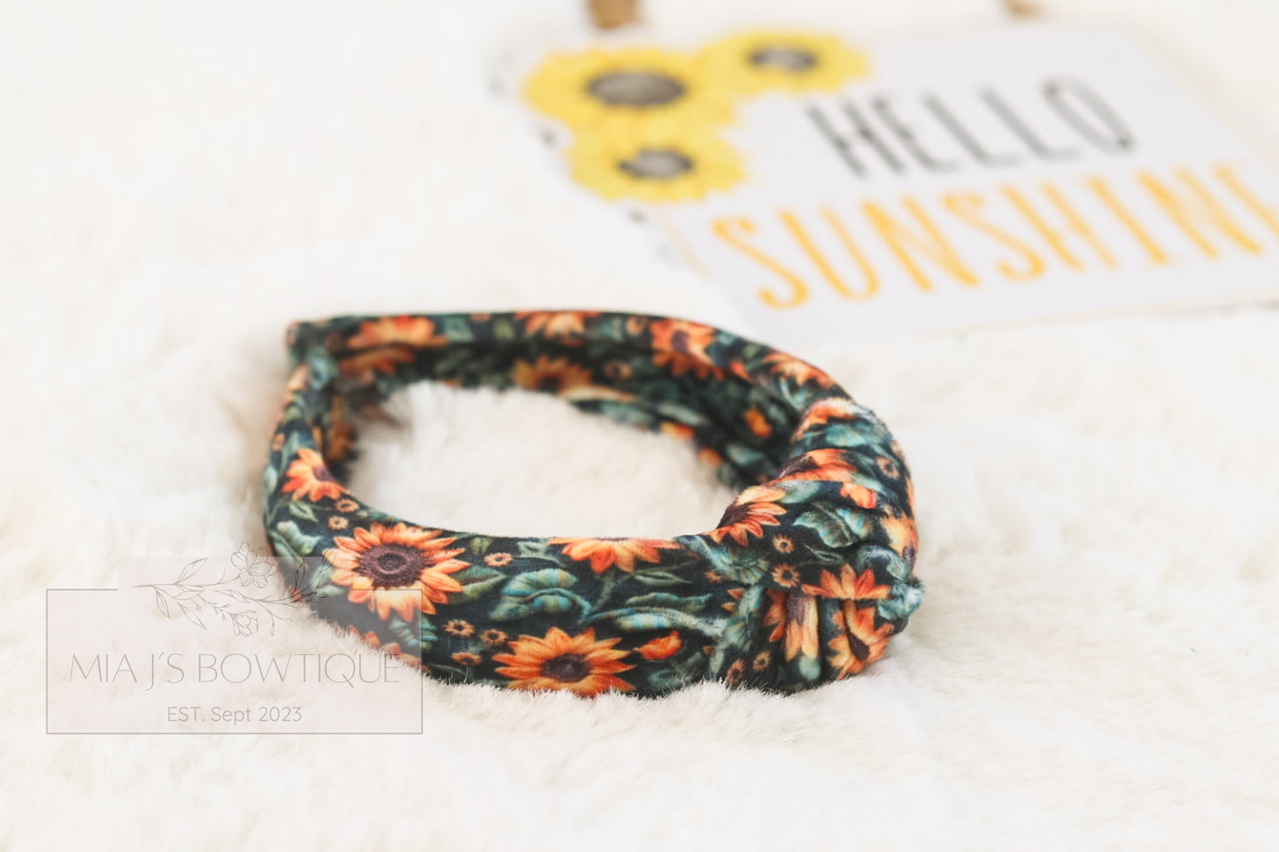Sunny Blooms Headband