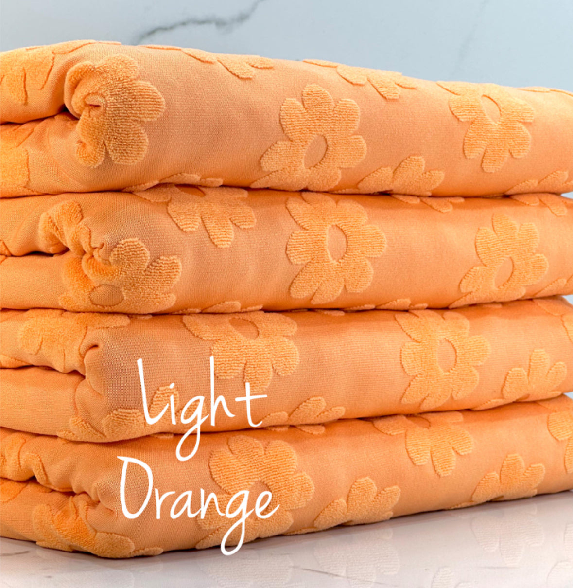 Light Orange Scrunchie