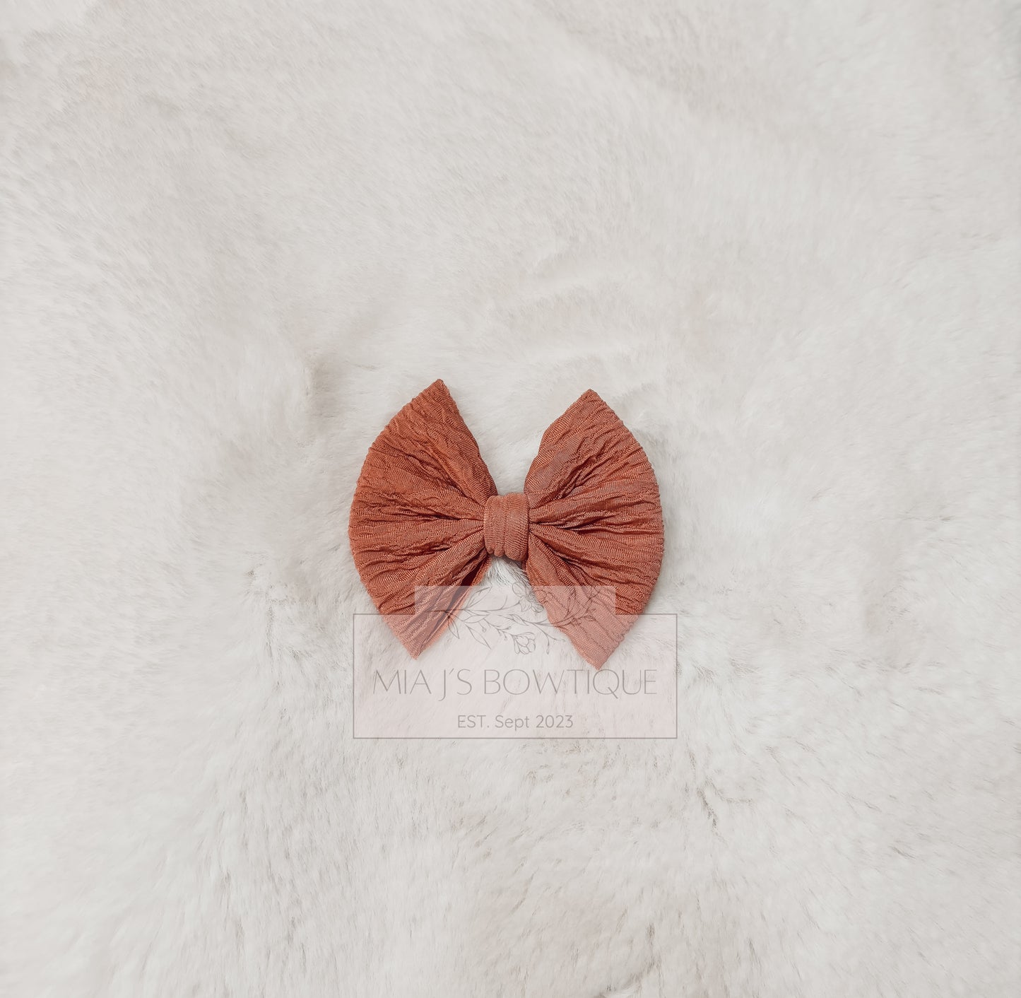 Deep Coral Stretch HEADWRAP