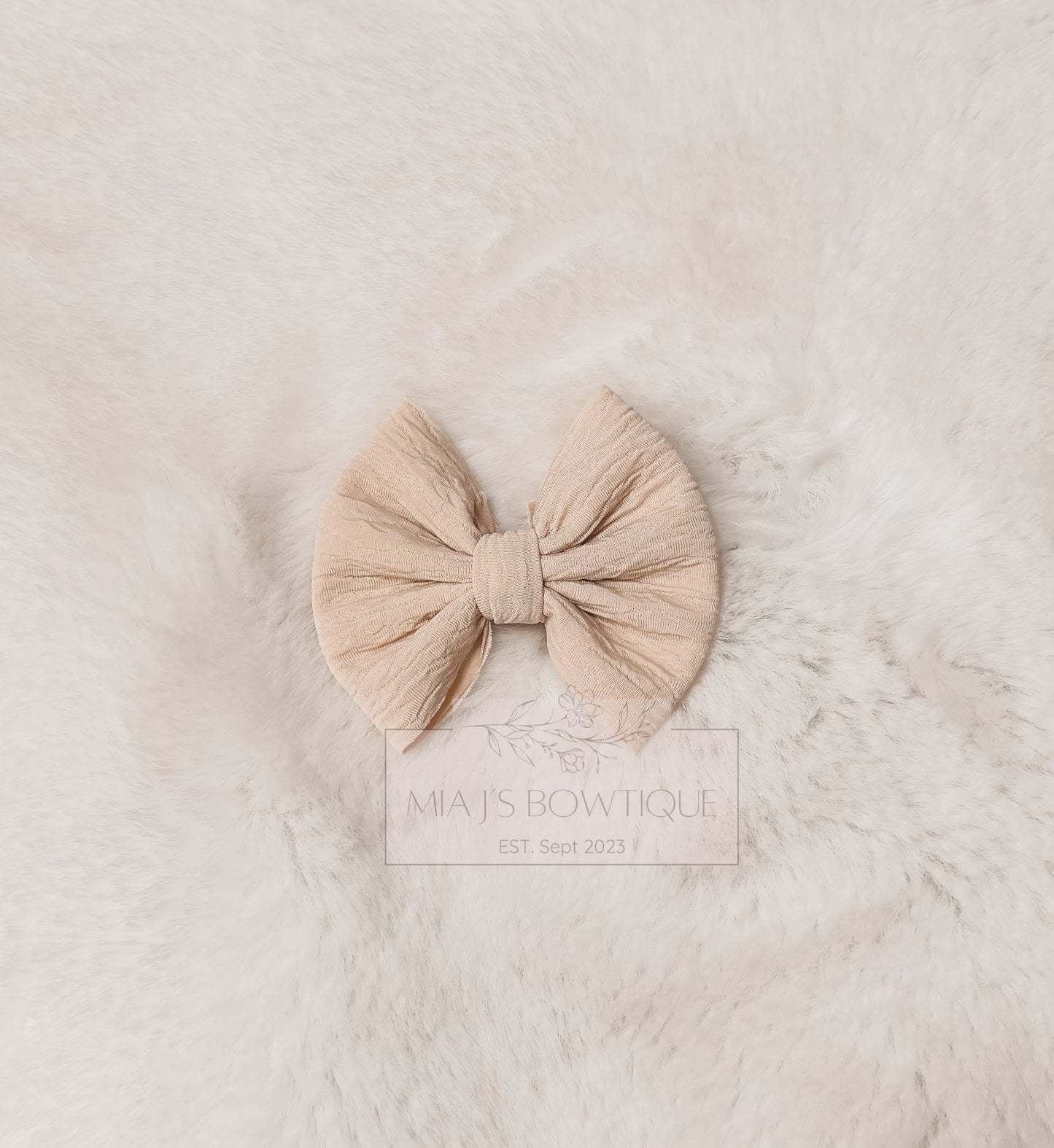 Nude Stretch SCRUNCHIE