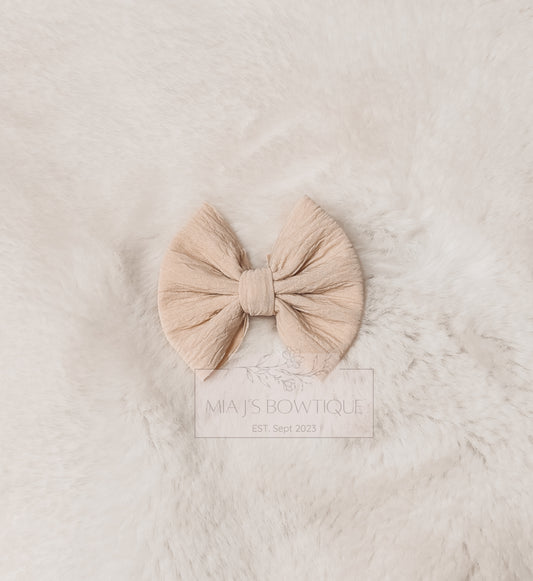 Nude Stretch SCRUNCHIE